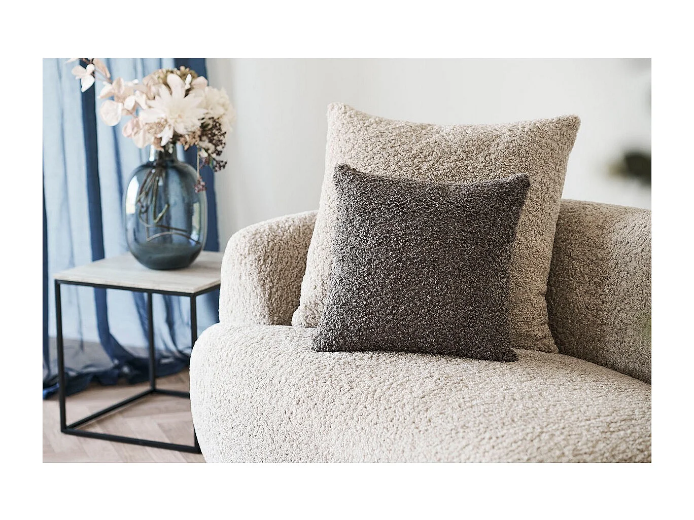 Poduszka Dekoracyjna Tavira, Brązowy, 45x45x5 cm, Seven Design