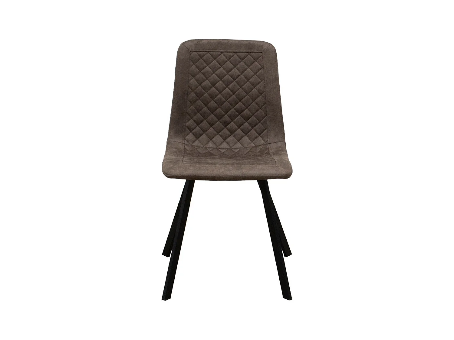 Lot de 4 Chaises Wendy, Marron, 43x40x87 cm, Seven Design
