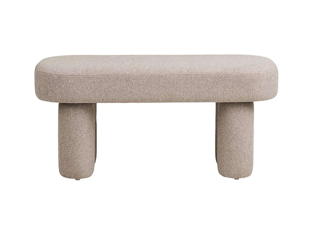 Banc Weston, Beige, 95x36x45 cm, Seven Design