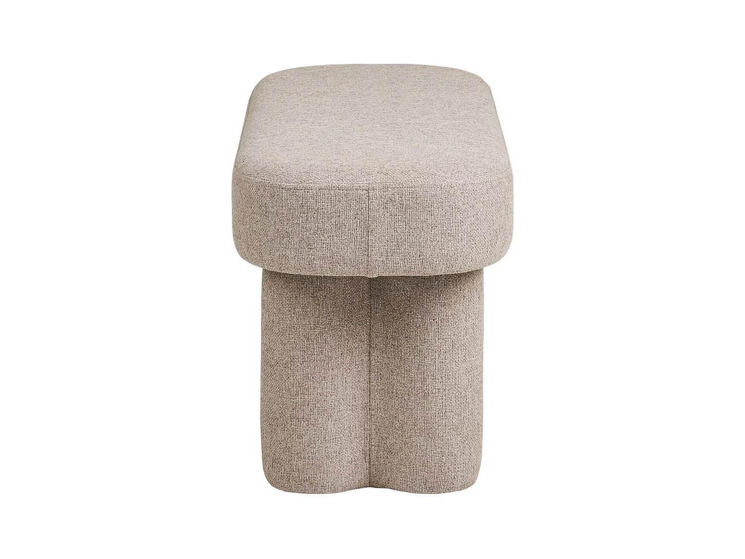 Banc Weston, Beige, 95x36x45 cm, Seven Design