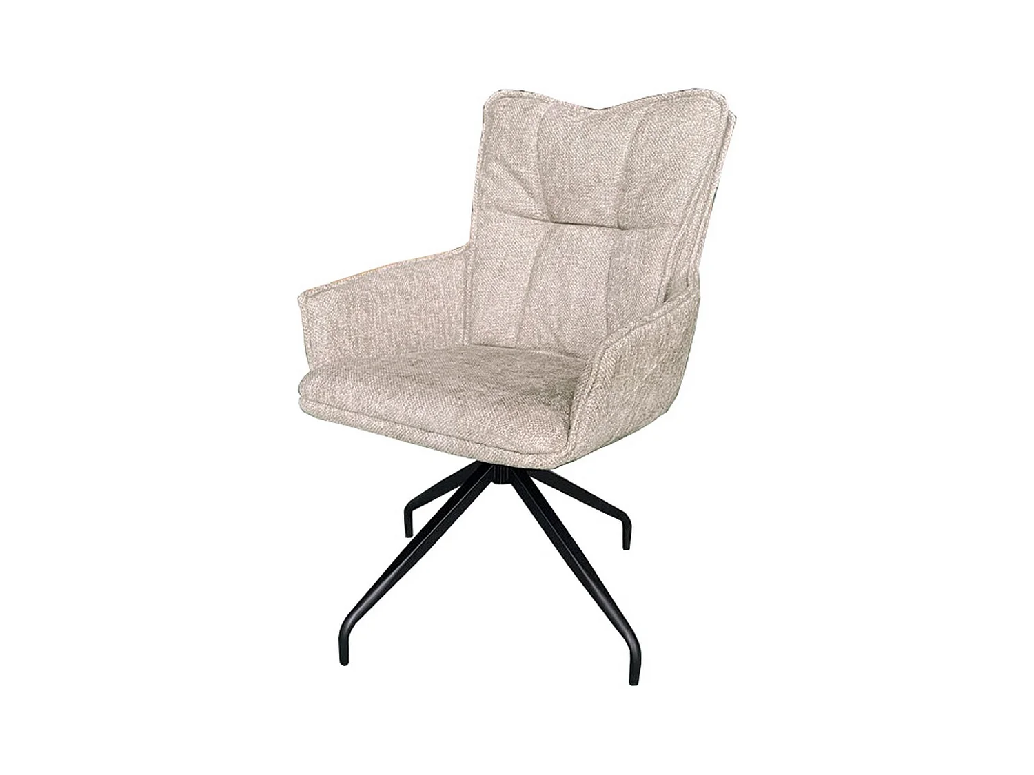 Set di 2 Sedie Ketty, Tortora, 57x61x88 cm, Epikasa