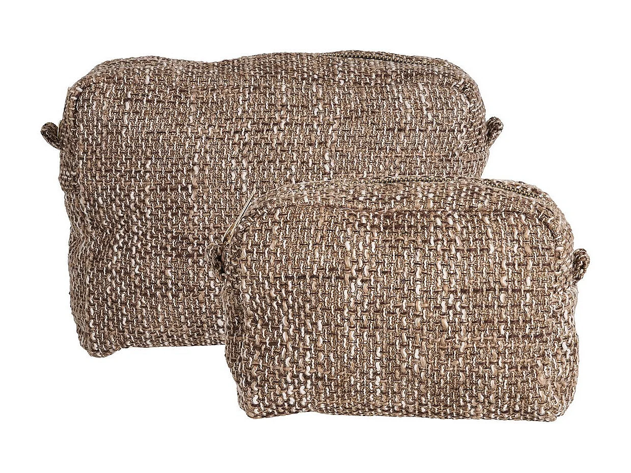 Kosmetyczka Safi, Brązowy, 30x11x22 cm, Seven Design