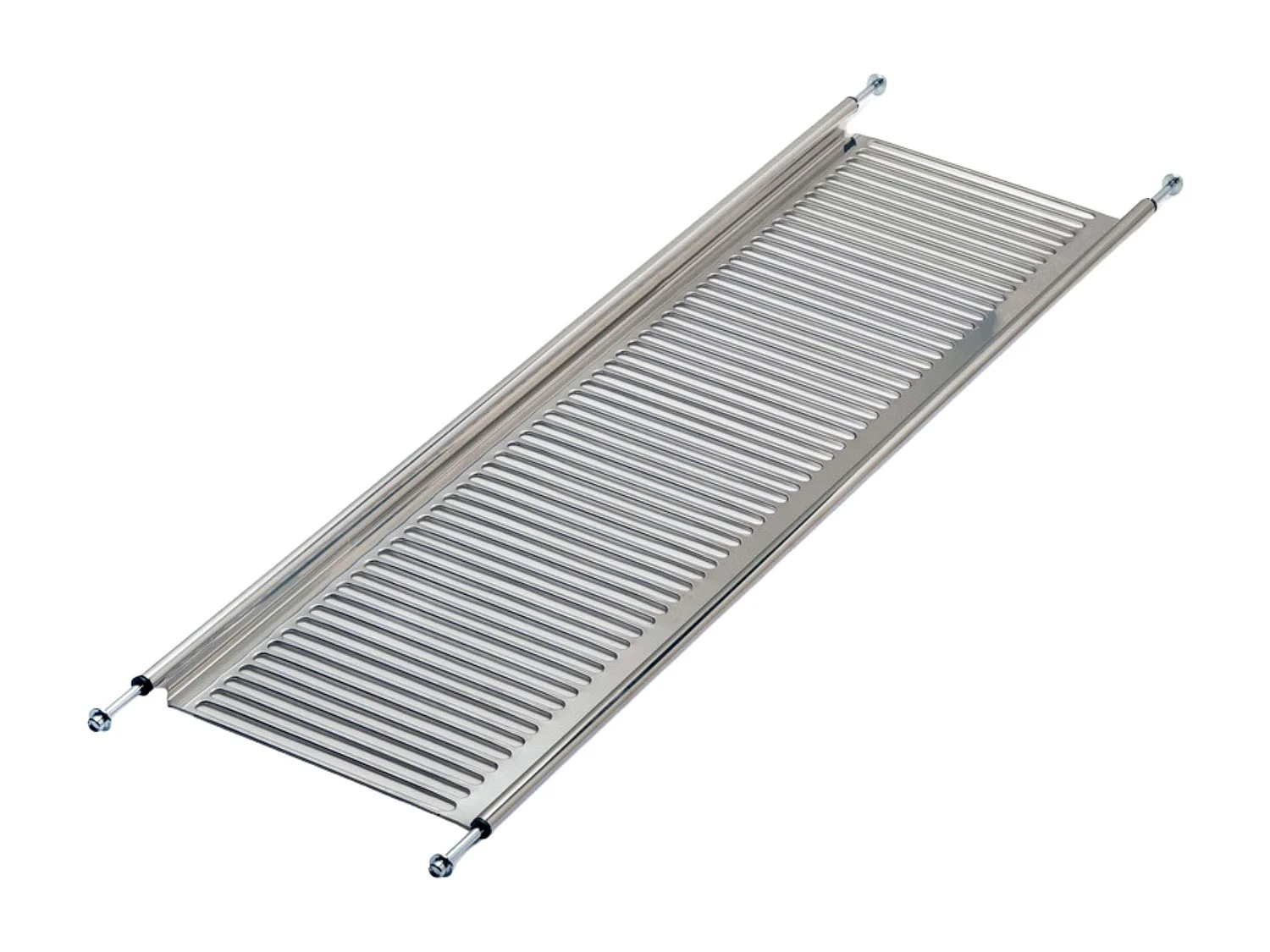 Ecurreplato acero inox módulo alto 80 cm gri 77x25x12 cm