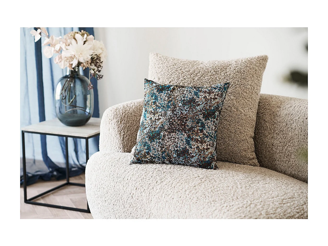 Poduszka Dekoracyjna Blossom, Wielokolorowy, 45x5x45 cm, Seven Design