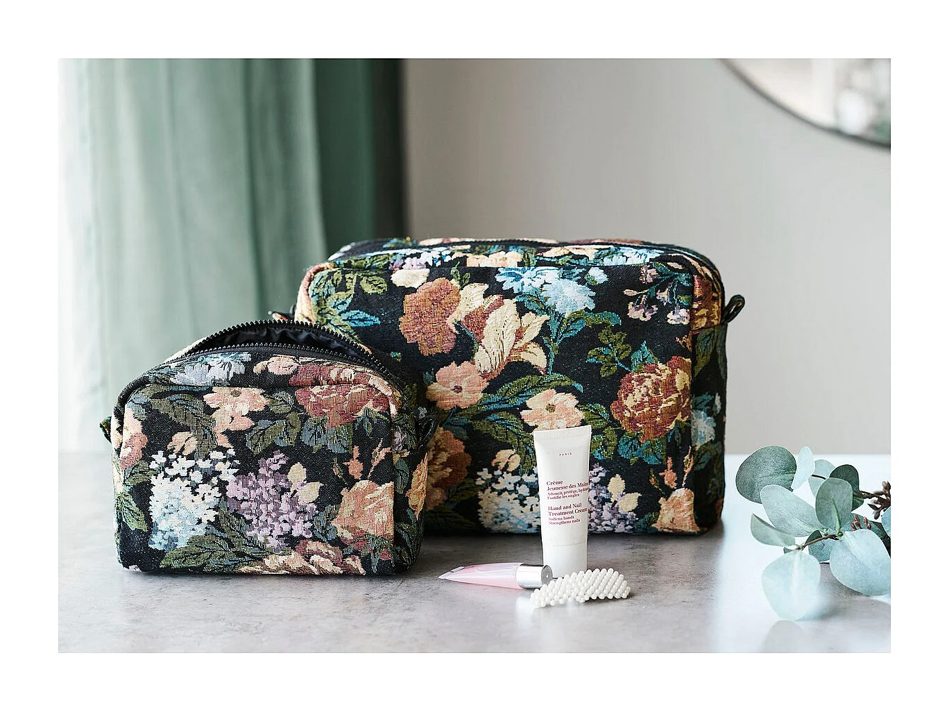 Kosmetyczka Zoe, Wielokolorowy, 30x11x22 cm, Seven Design