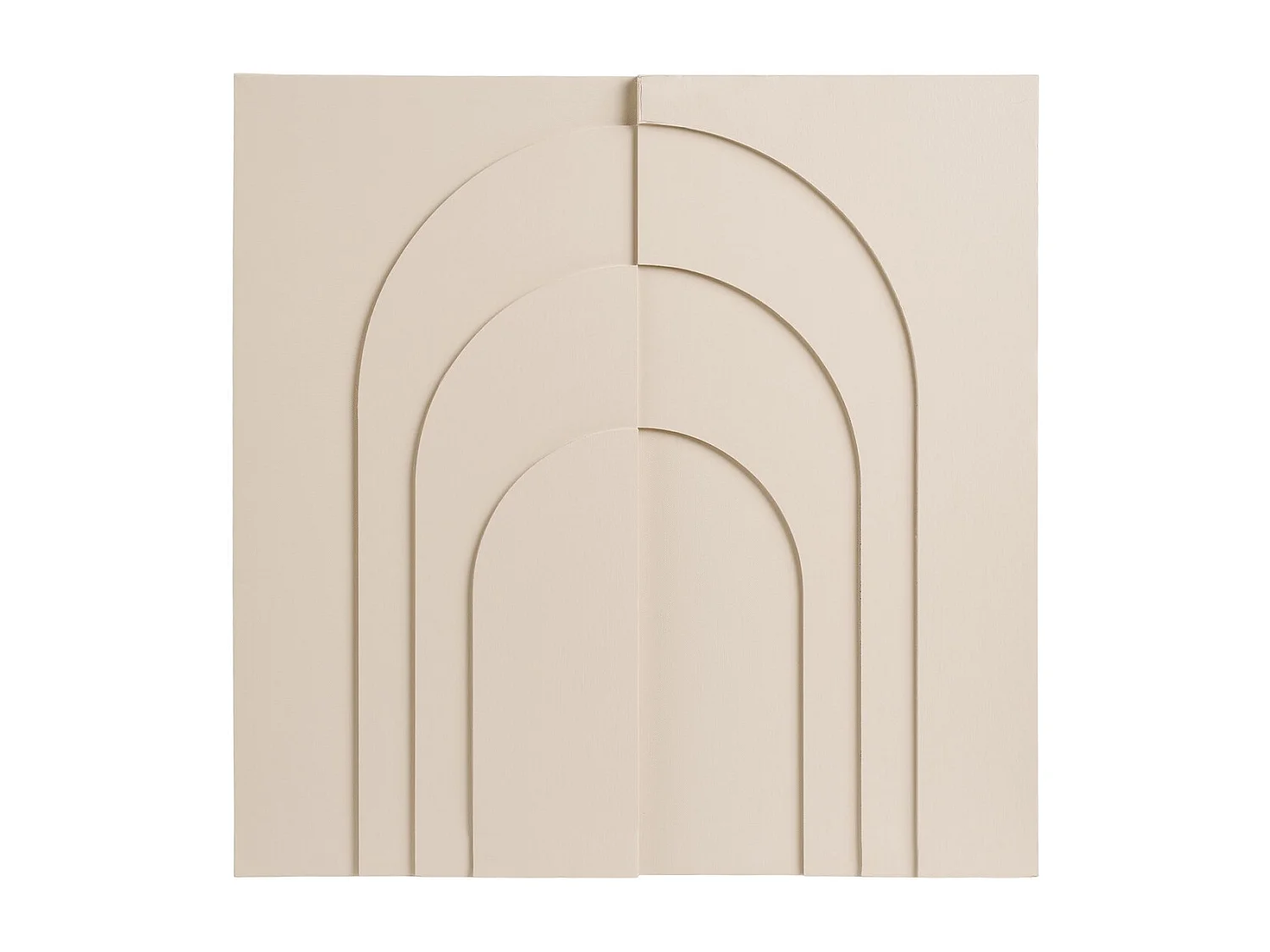 Decoratief Paneel Ina - Beige - 60x2x60 cm - Seven Design