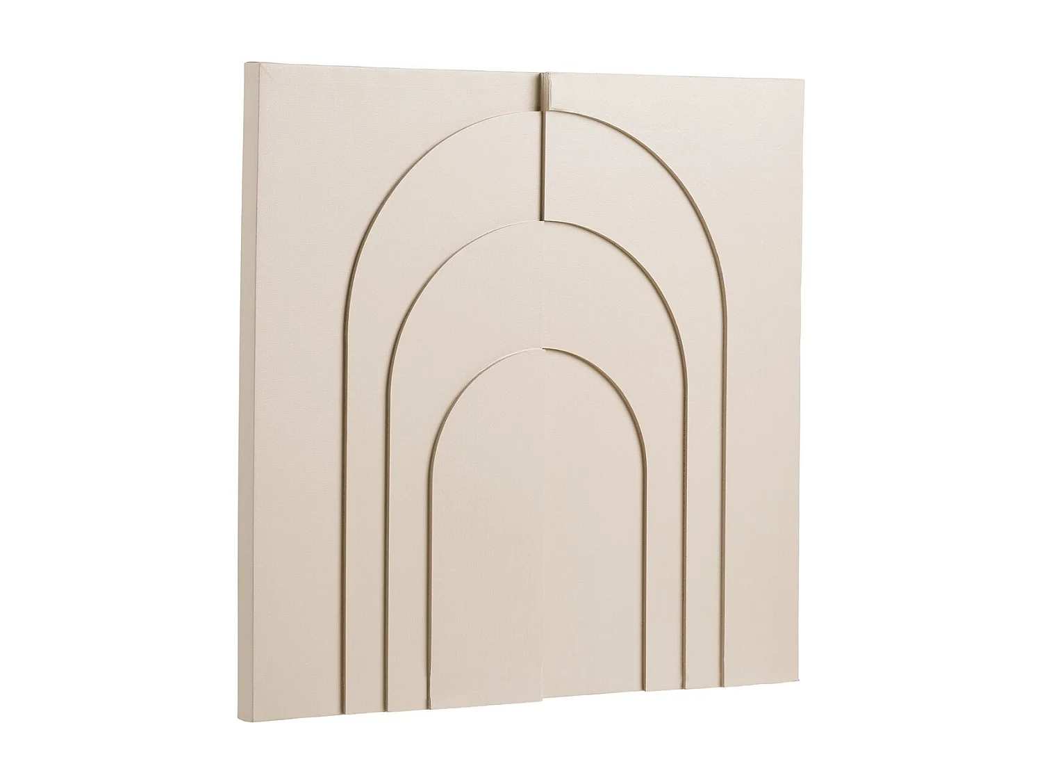 Decoratief Paneel Ina - Beige - 60x2x60 cm - Seven Design