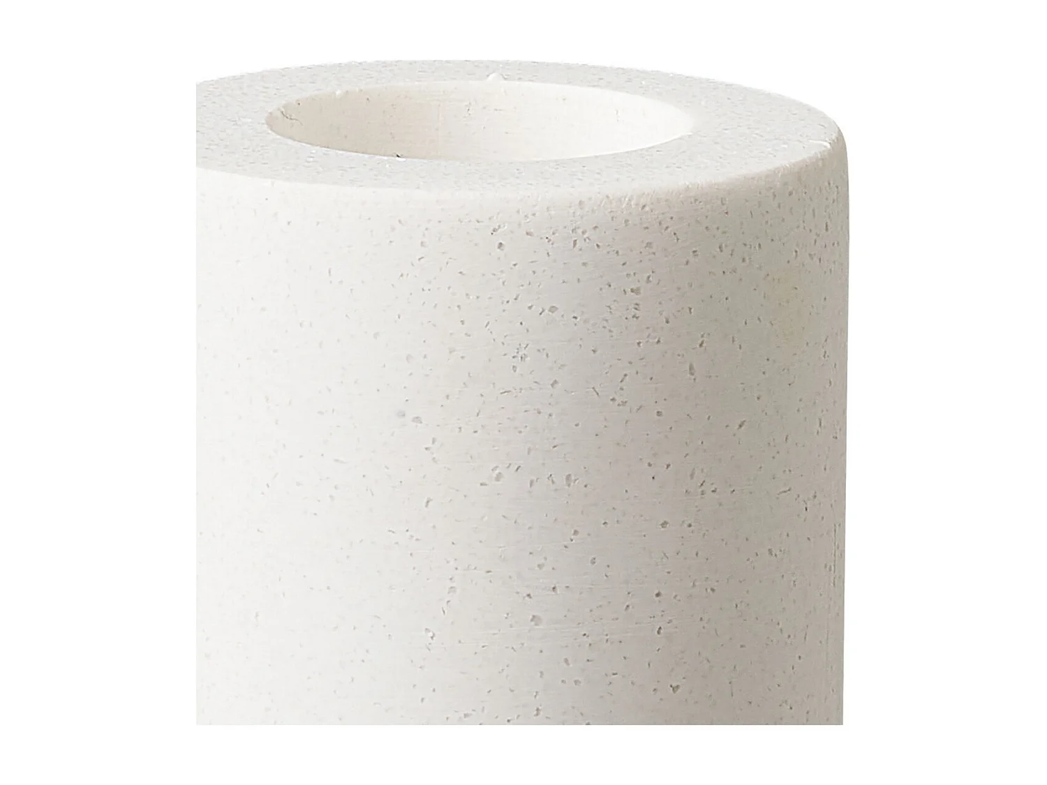Świecznik HN26, Biały, 7,5x7,5x15 cm, Seven Design