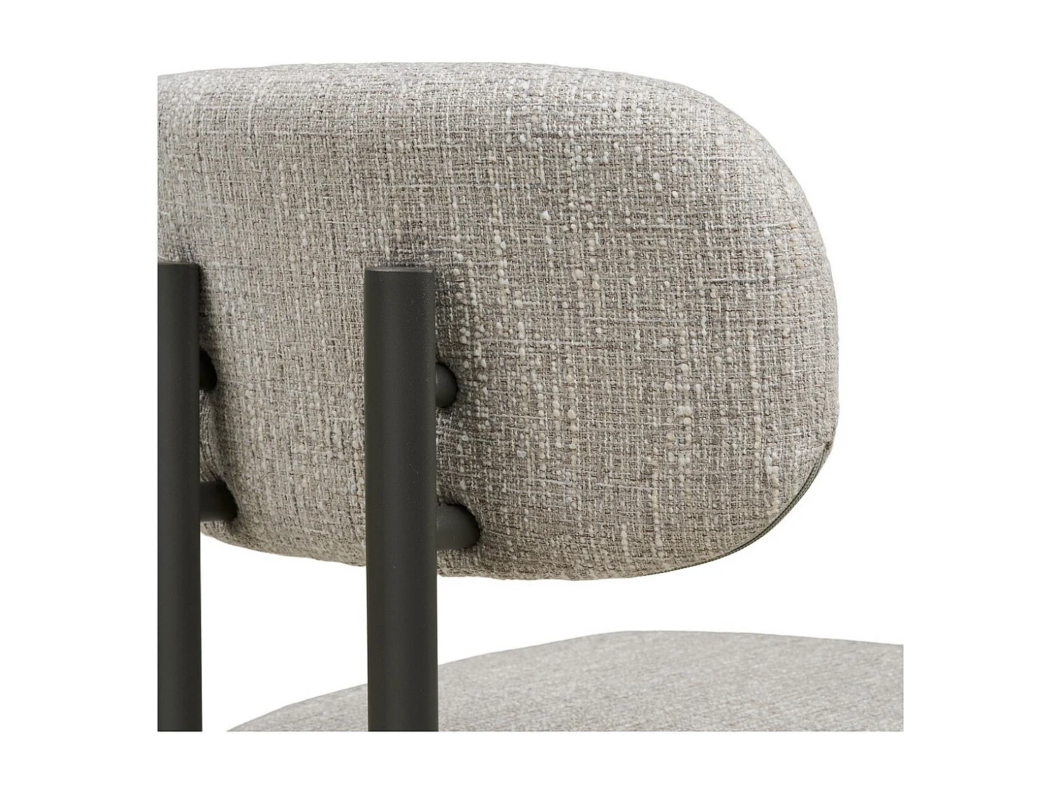 Lot de 2 Chaises Royan, Blanc, 50x53x80,5 cm, Seven Design