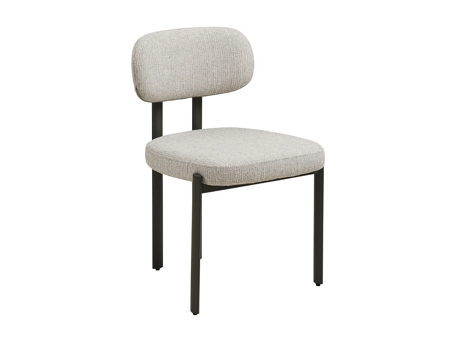 Zestaw 2 krzeseł Royan, Biały, 50x53x80,5 cm, Seven Design