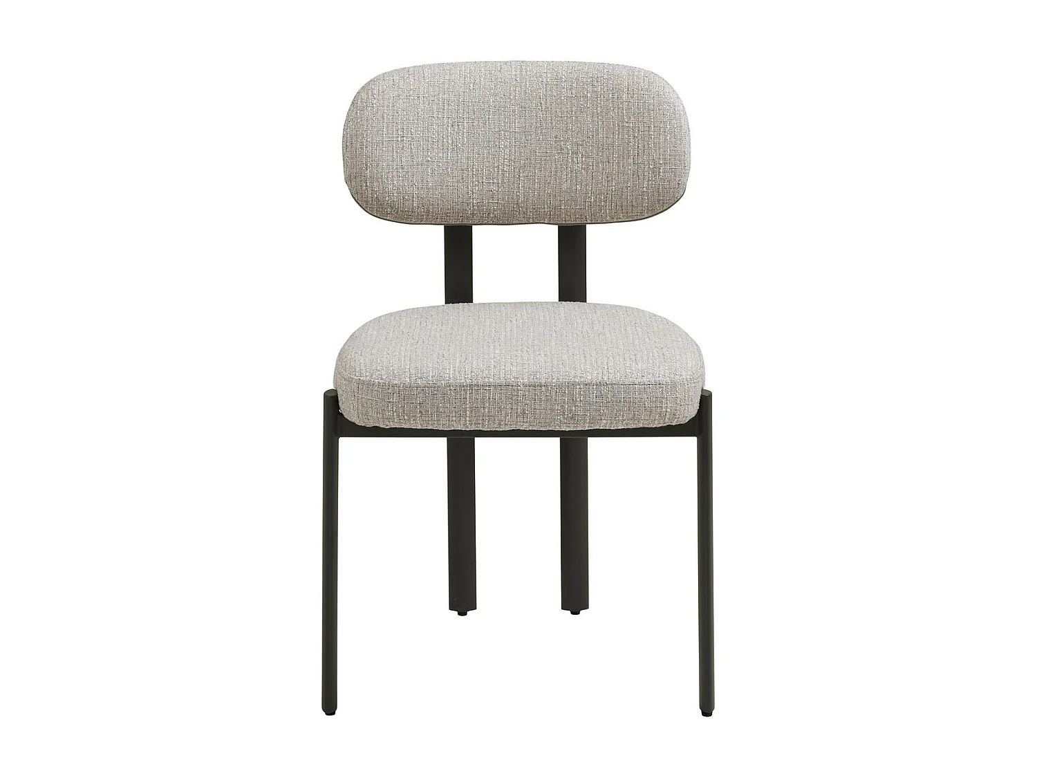 Zestaw 2 krzeseł Royan, Biały, 50x53x80,5 cm, Seven Design