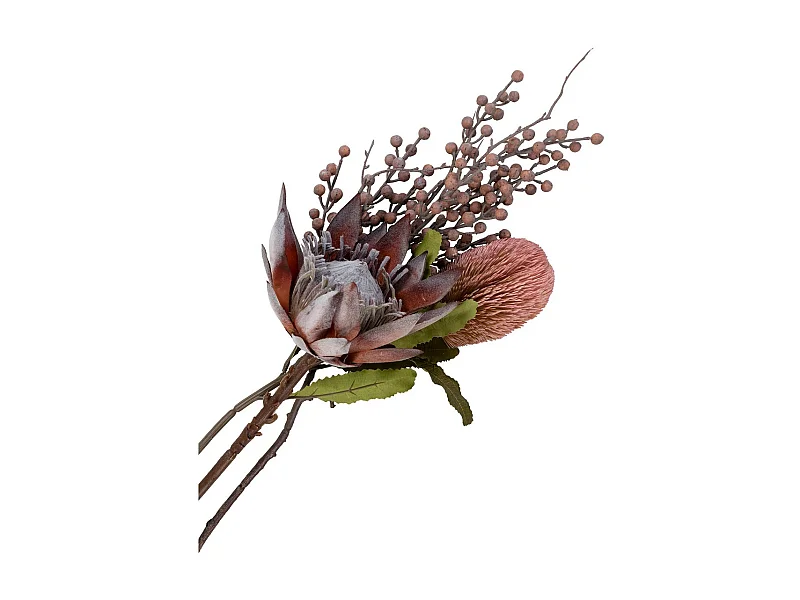 Plante Artificielle Emily, Multicouleur, 10x10x74 cm, Epikasa