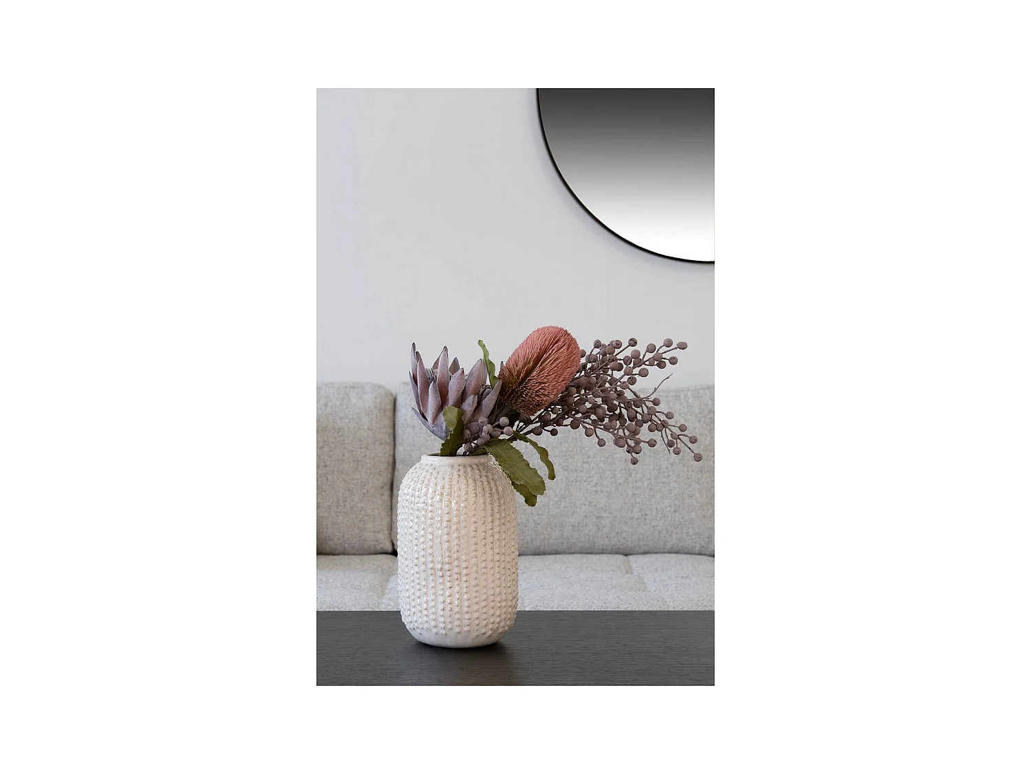 Plante Artificielle Emily, Multicouleur, 10x10x74 cm, Seven Design