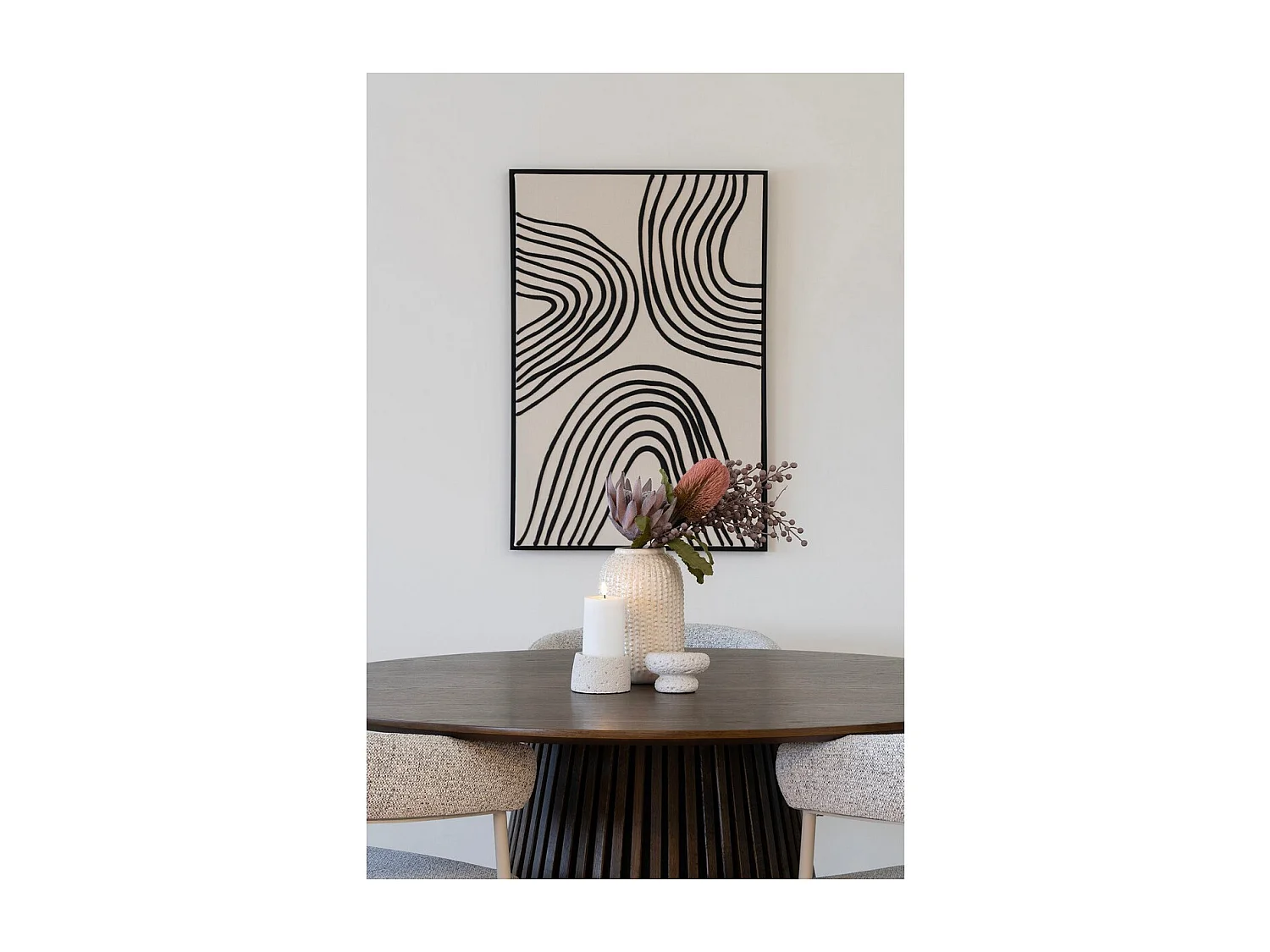 Plante Artificielle Emily, Multicouleur, 10x10x74 cm, Seven Design