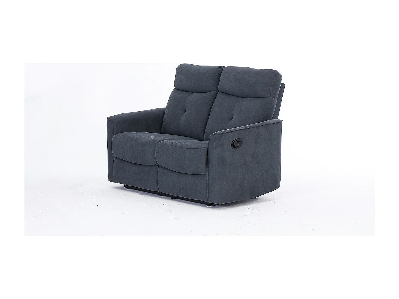 Divano Reclinabile Enea, Grigio, 134x96x103 cm, Epikasa