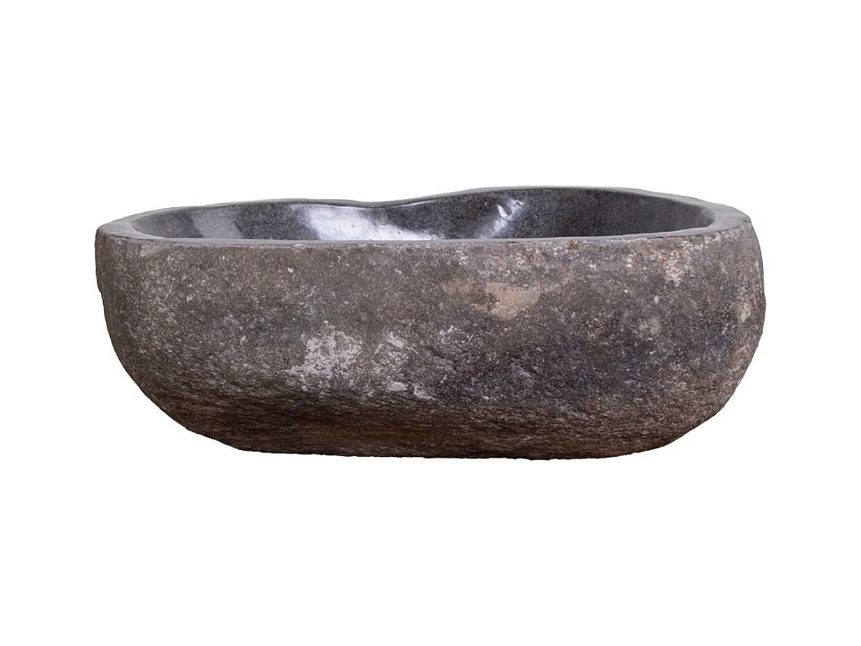 Lavabo Donau, Gris, 35x40x15 cm, Seven Design