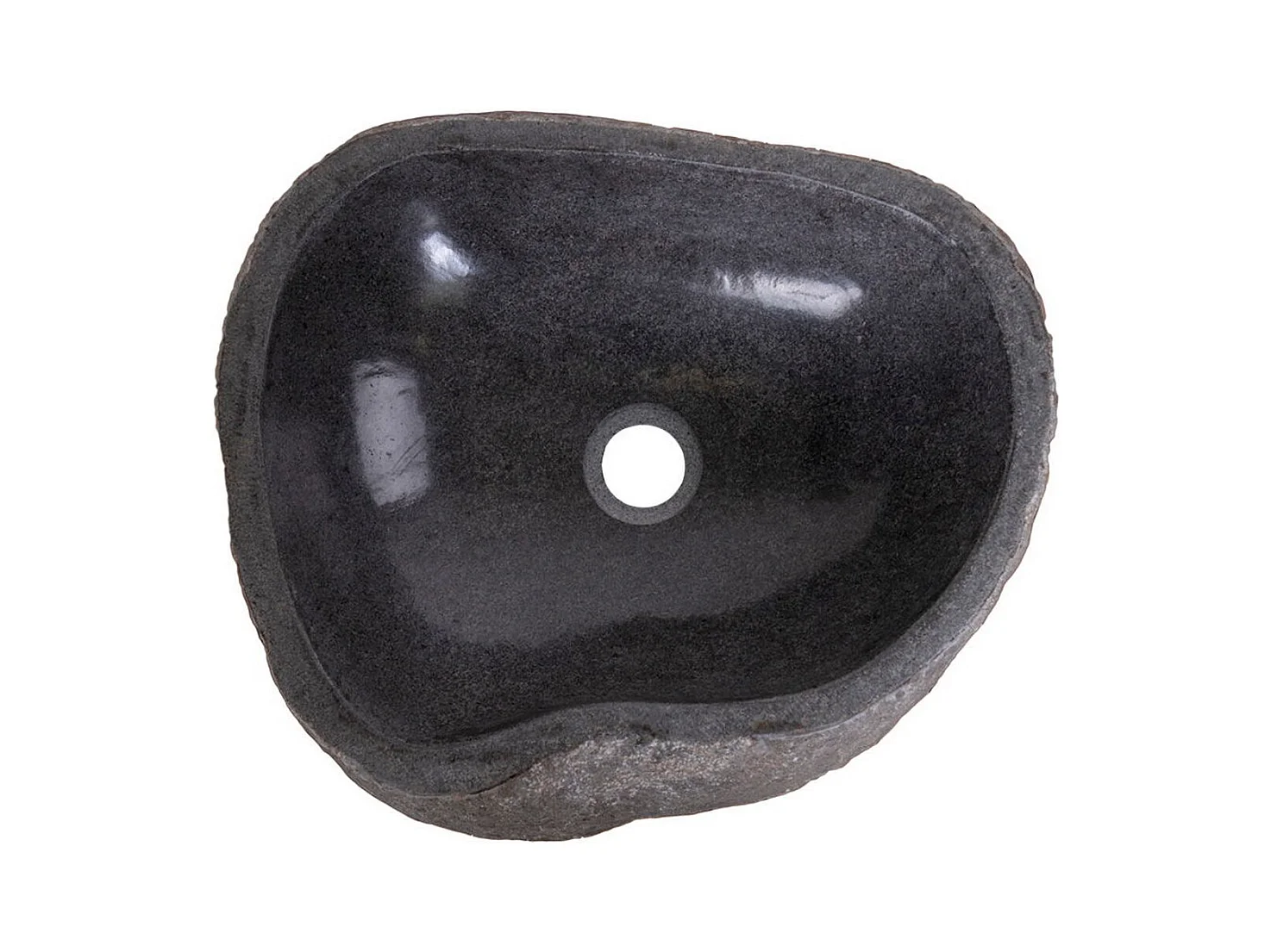 Lavabo Donau, Gris, 35x40x15 cm, Seven Design