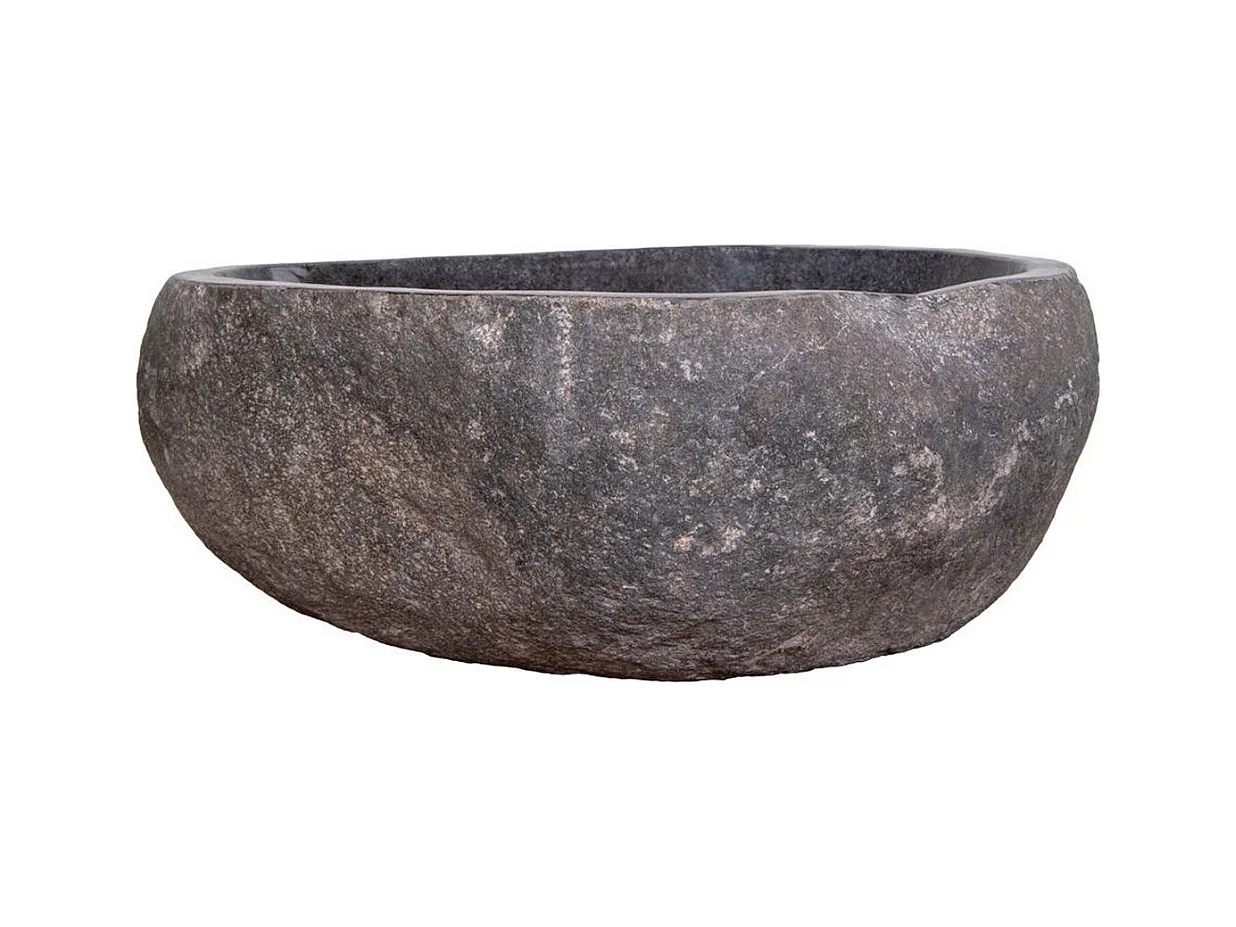 Lavabo Donau, Gris, 35x40x15 cm, Seven Design