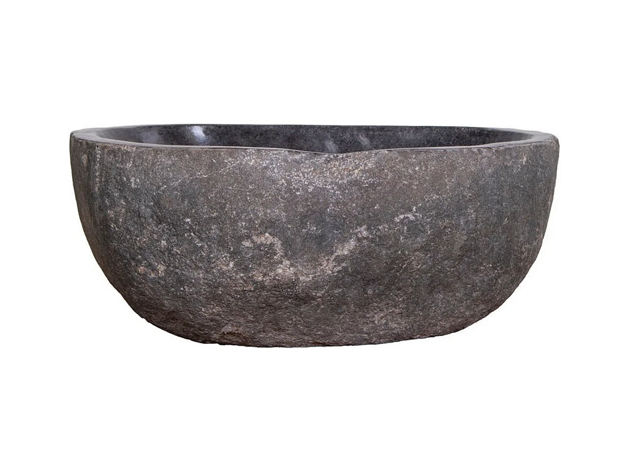 Lavabo Donau, Gris, 35x40x15 cm, Seven Design