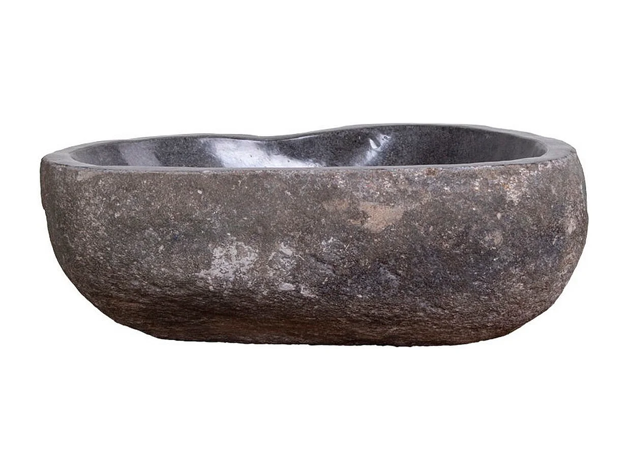 Lavabo Donau, Gris, 35x40x15 cm, Seven Design