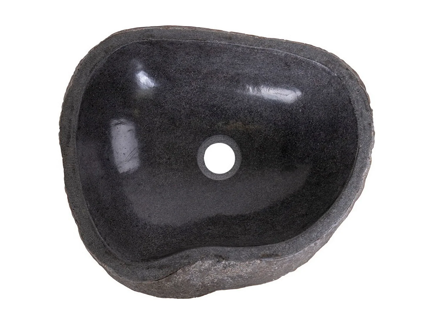 Lavabo Donau, Gris, 35x40x15 cm, Seven Design