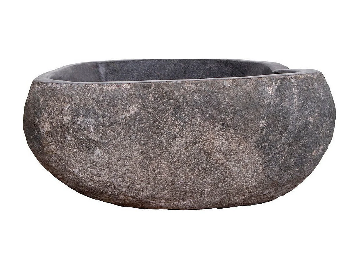 Lavabo Donau, Gris, 35x40x15 cm, Seven Design