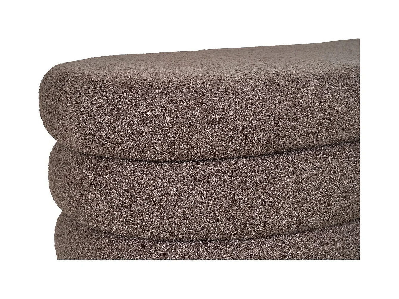 Ławka Dartford, Brązowy, 103x45x44 cm, Seven Design