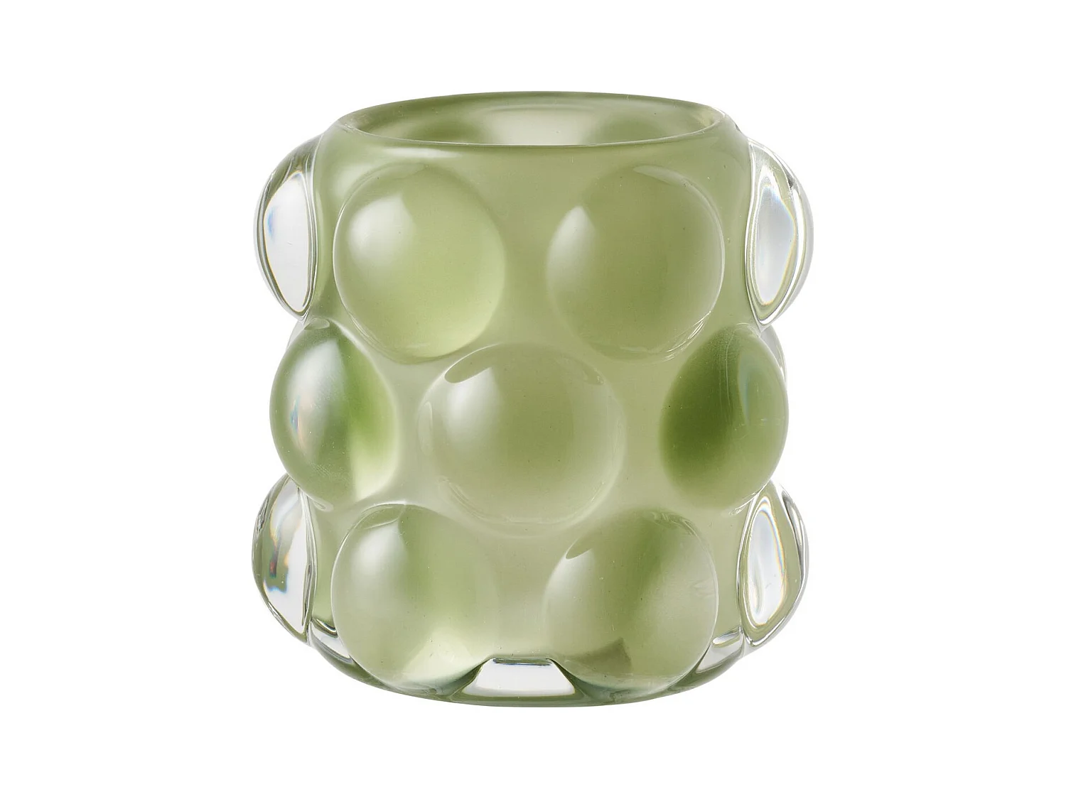 Bougeoir HN25, Multicouleur, 8,5x8,5x8 cm, Seven Design