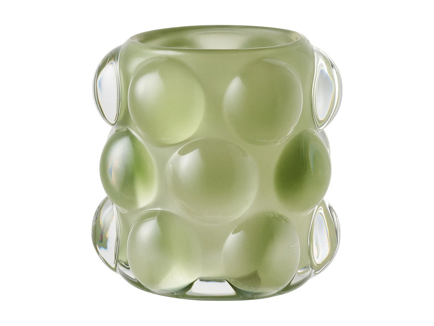 Świecznik HN25, Wielokolorowy, 8,5x8,5x8 cm, Seven Design