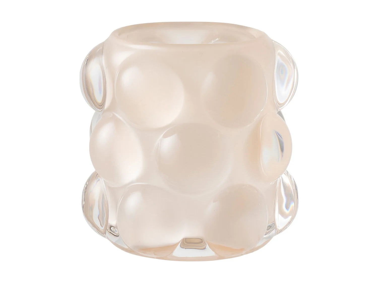 Świecznik HN25, Wielokolorowy, 8,5x8,5x8 cm, Seven Design