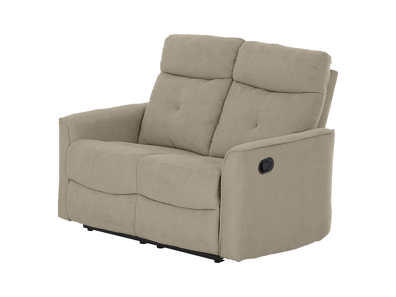 Divano Reclinabile Enea, Tortora, 134x96x103 cm, Epikasa