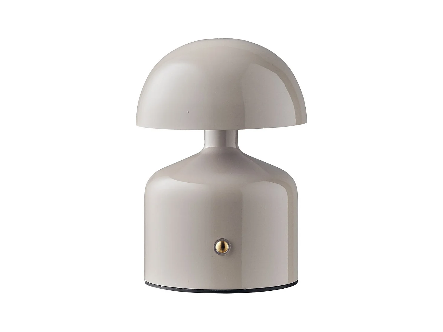 Lampe à Poser Aulla, Gris, 10x10x13,5 cm, Seven Design