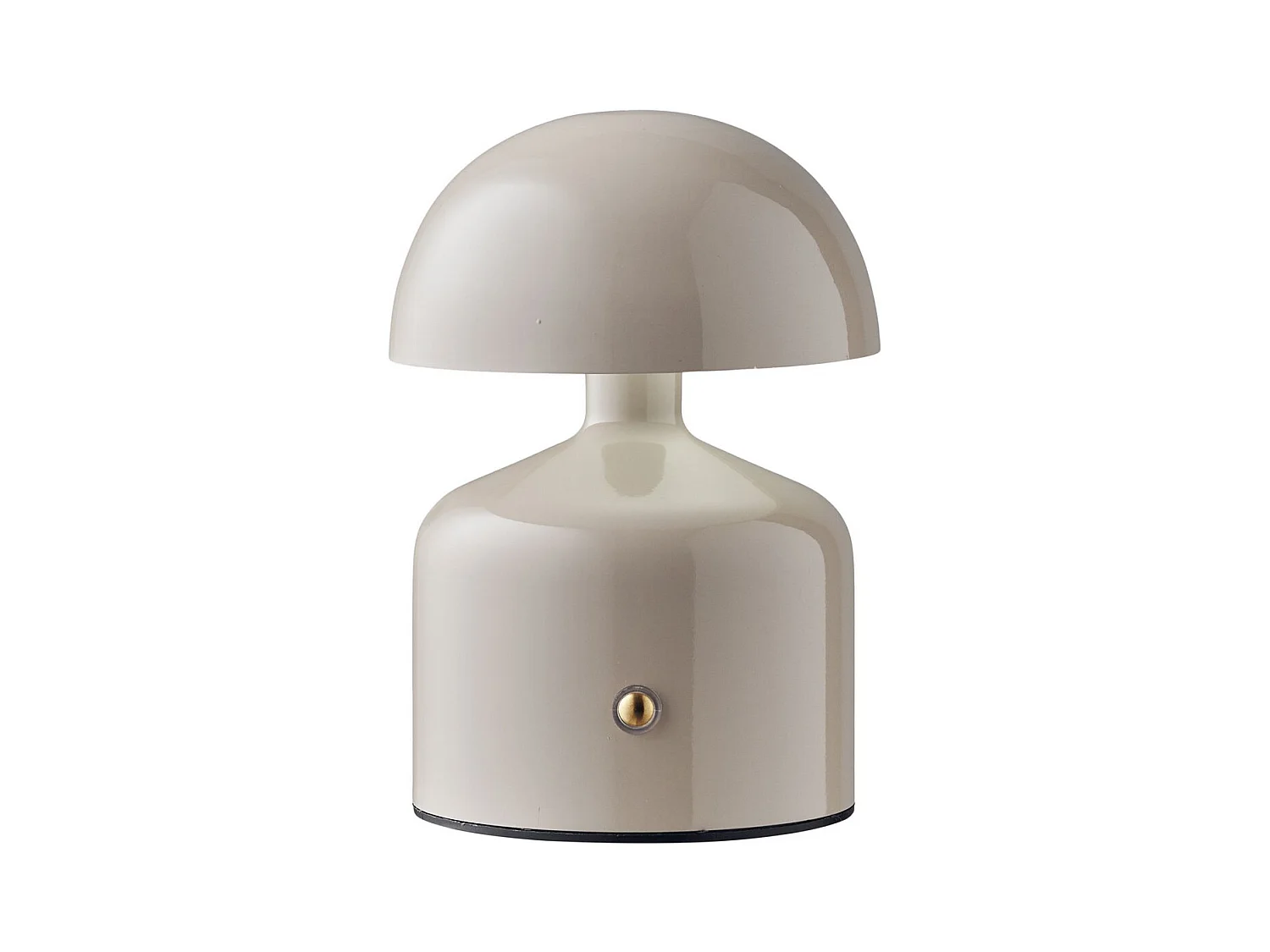 Lampe à Poser Aulla, Gris, 10x10x13,5 cm, Seven Design