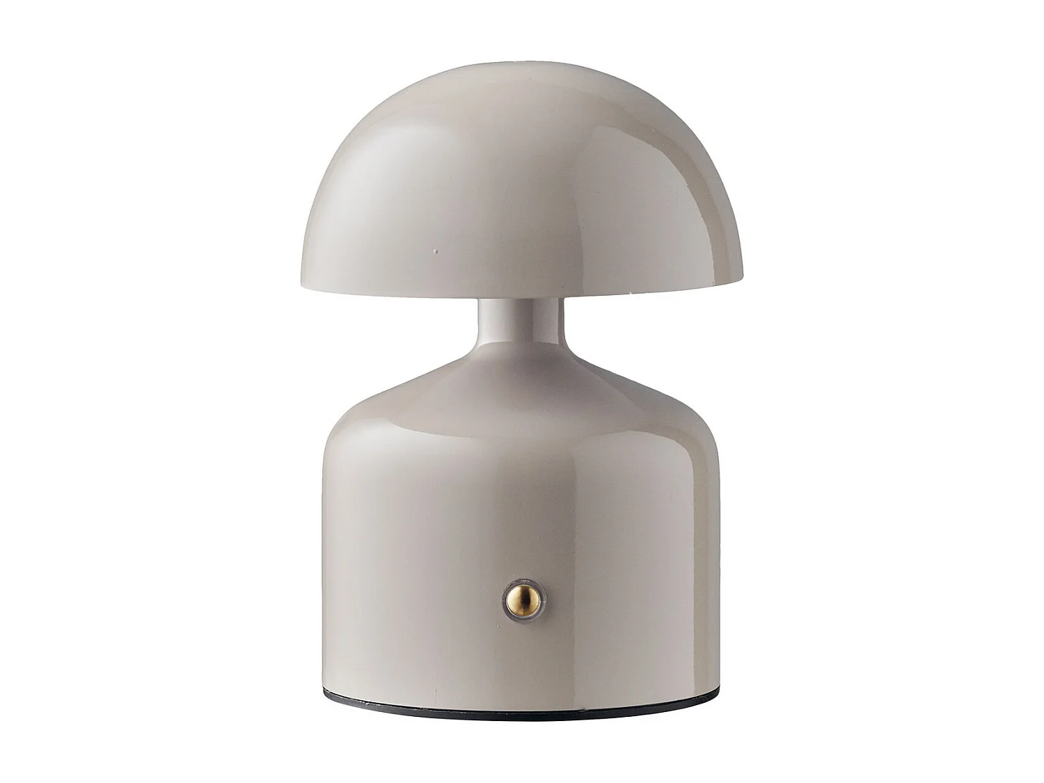 Lampe à Poser Aulla, Gris, 10x10x13,5 cm, Seven Design