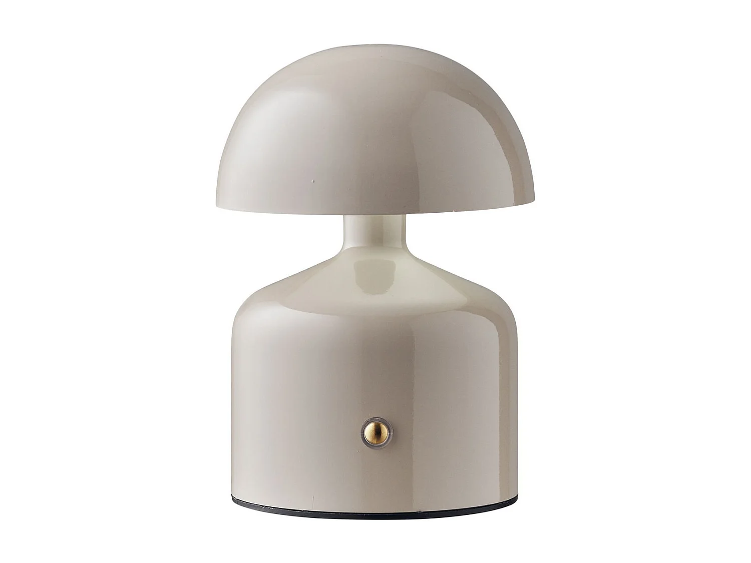 Lampe à Poser Aulla, Gris, 10x10x13,5 cm, Seven Design