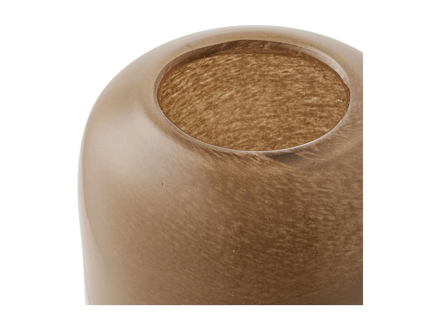 Świecznik HN23, Brązowy, 8x8x7,5 cm, Seven Design