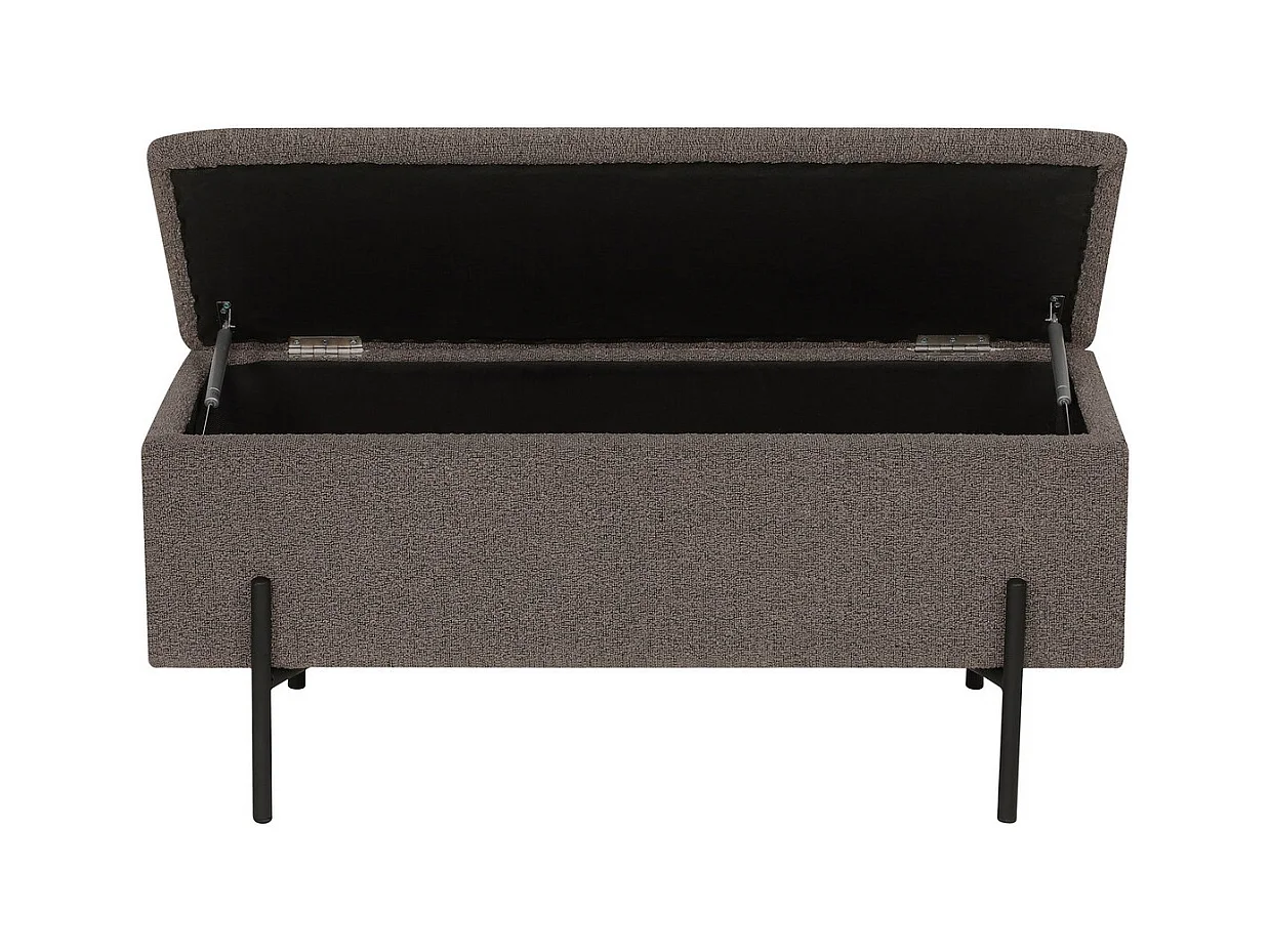 Banc Watford, Marron, 95x36x43 cm, Seven Design