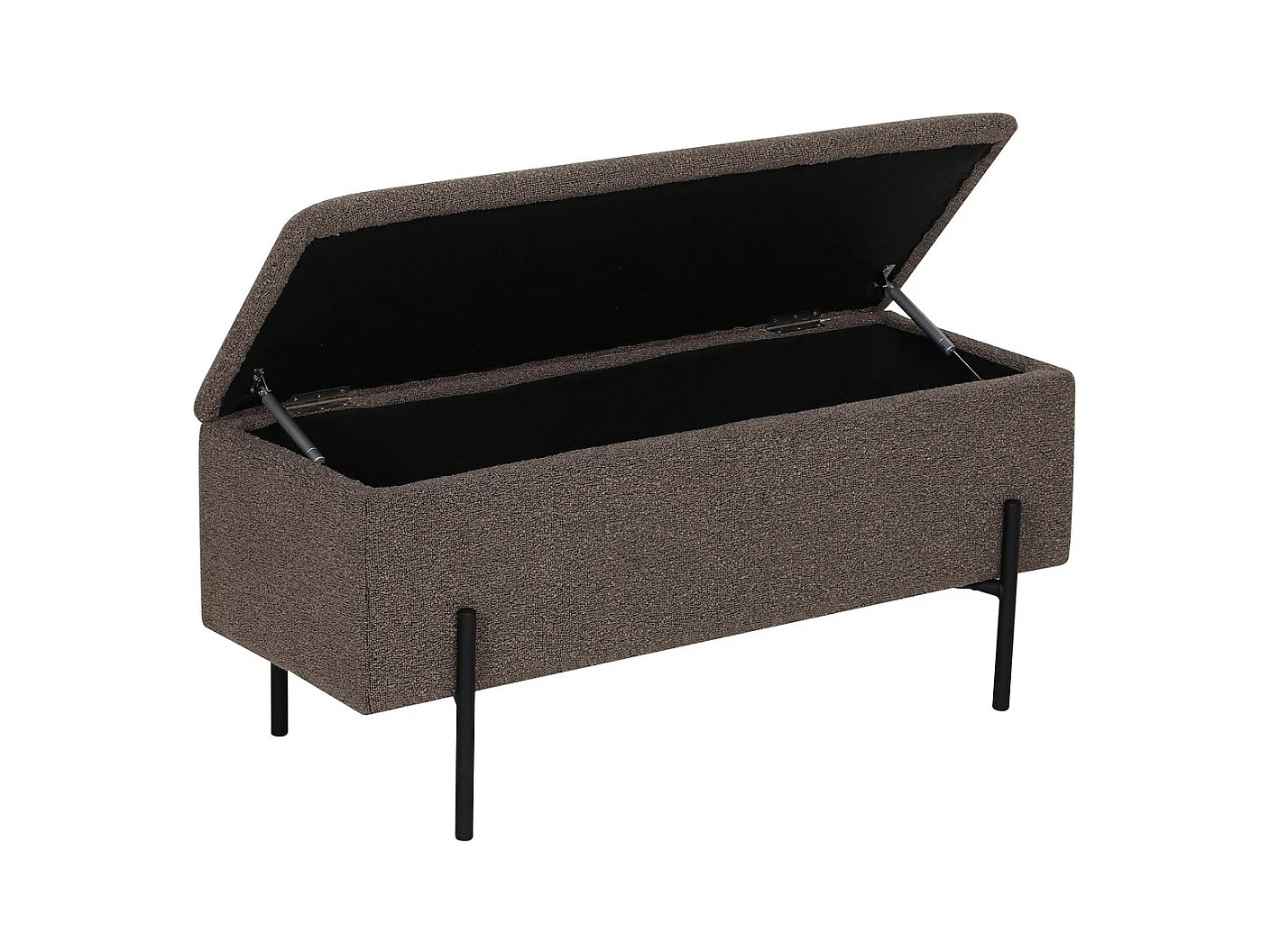 Banc Watford, Marron, 95x36x43 cm, Seven Design