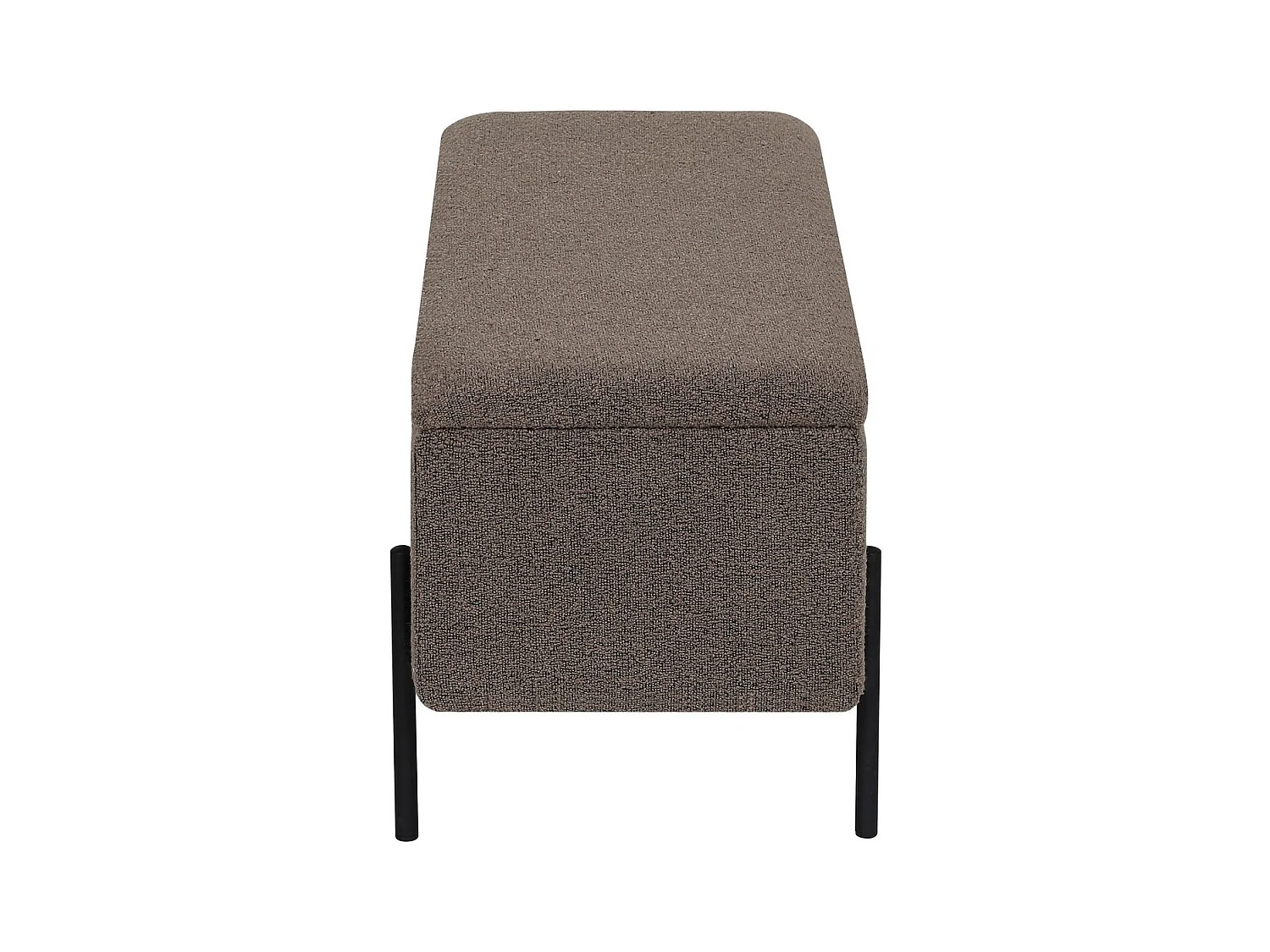 Banc Watford, Marron, 95x36x43 cm, Seven Design