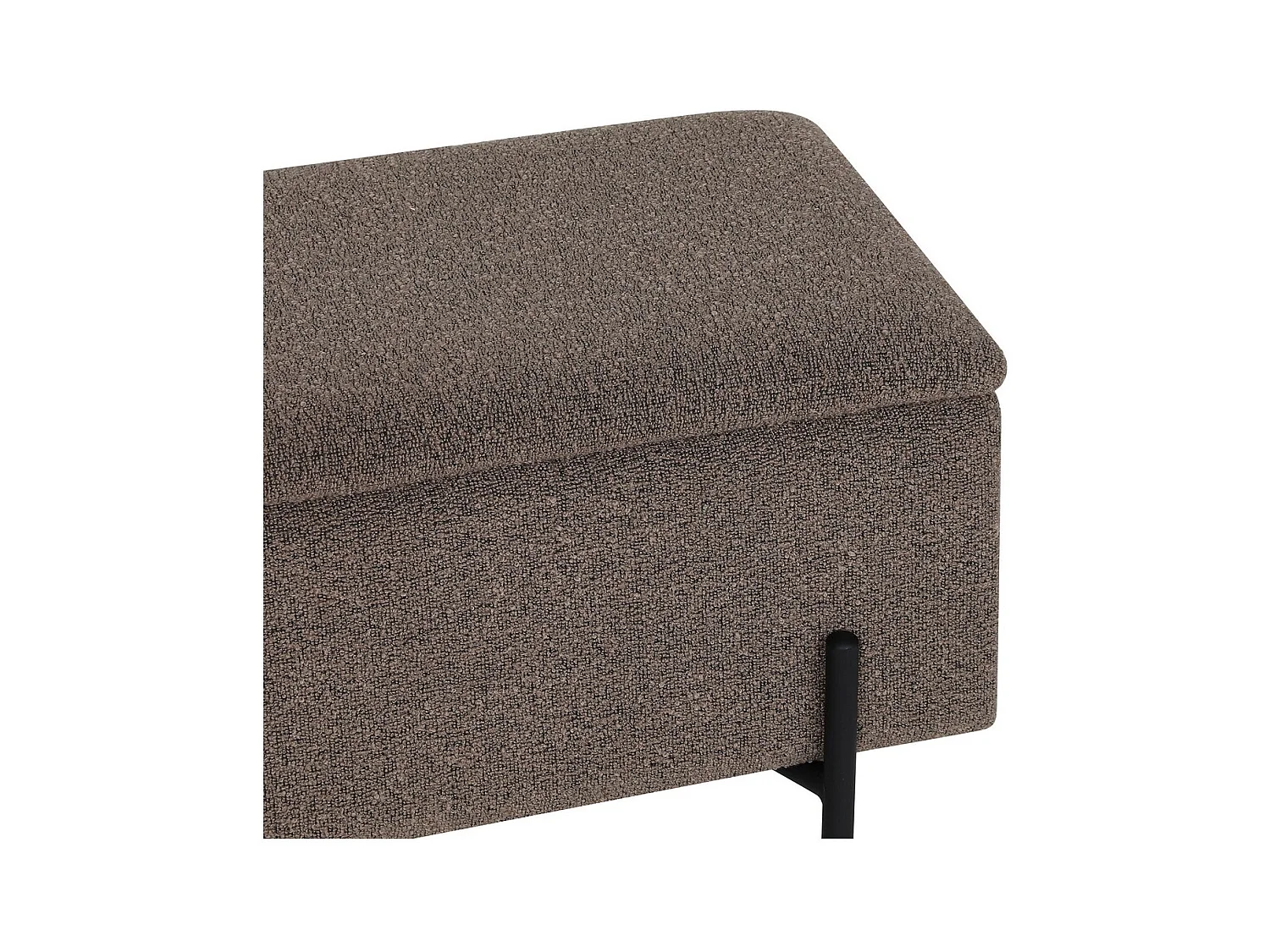 Banc Watford, Marron, 95x36x43 cm, Seven Design