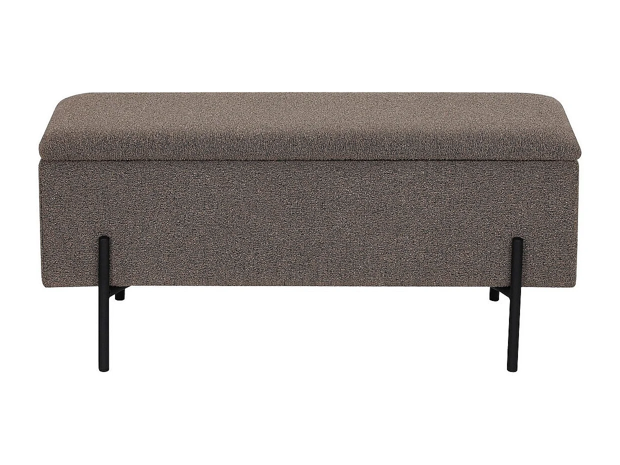 Banc Watford, Marron, 95x36x43 cm, Seven Design