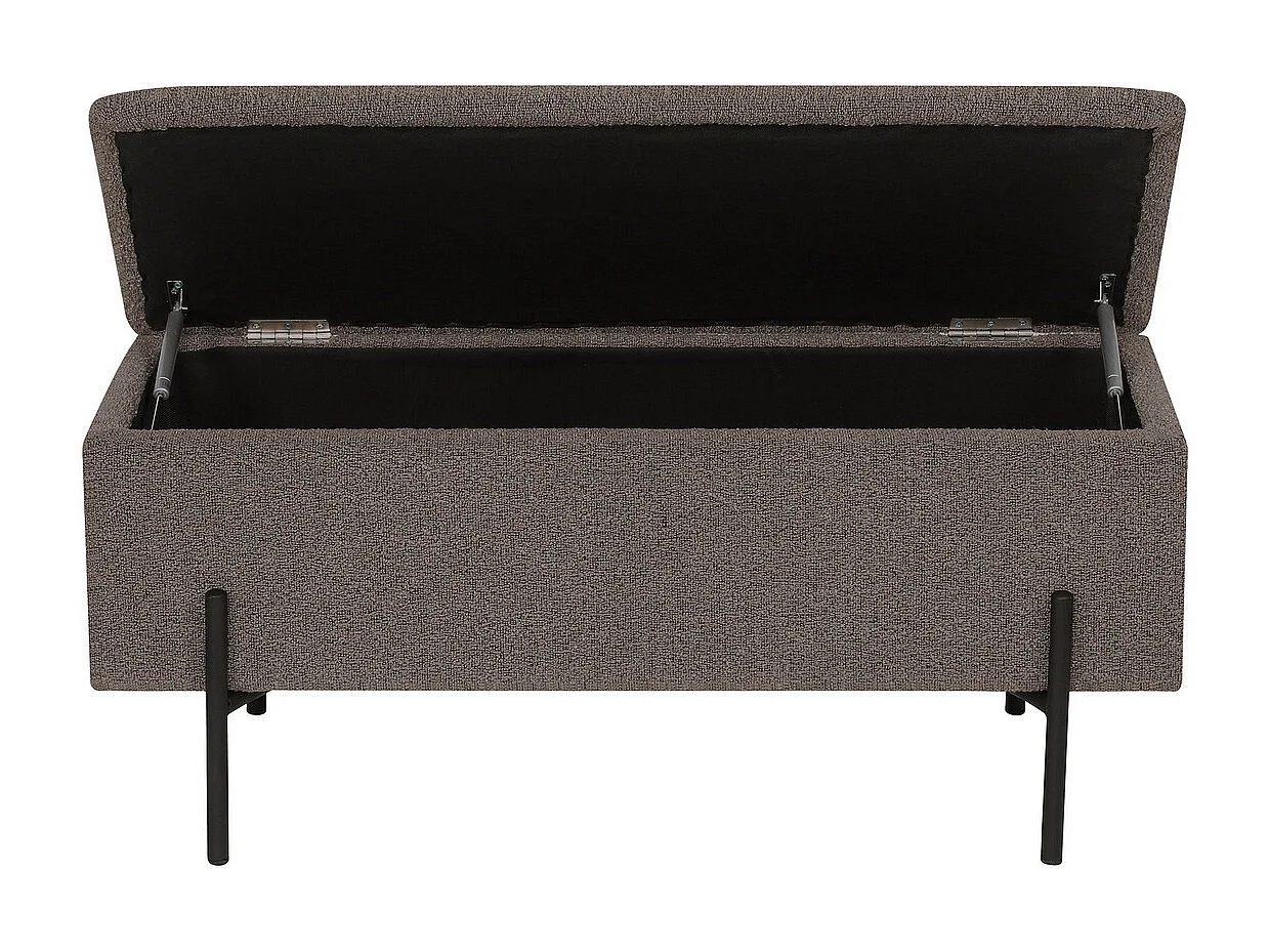 Banc Watford, Marron, 95x36x43 cm, Seven Design