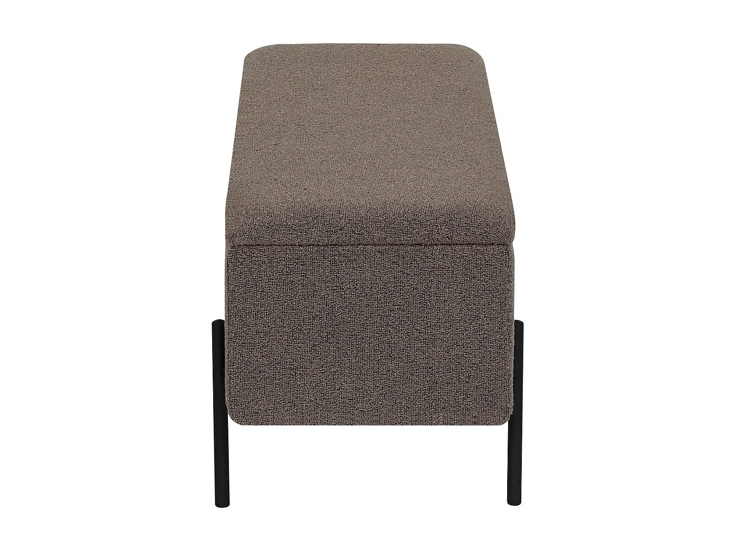 Banc Watford, Marron, 95x36x43 cm, Seven Design