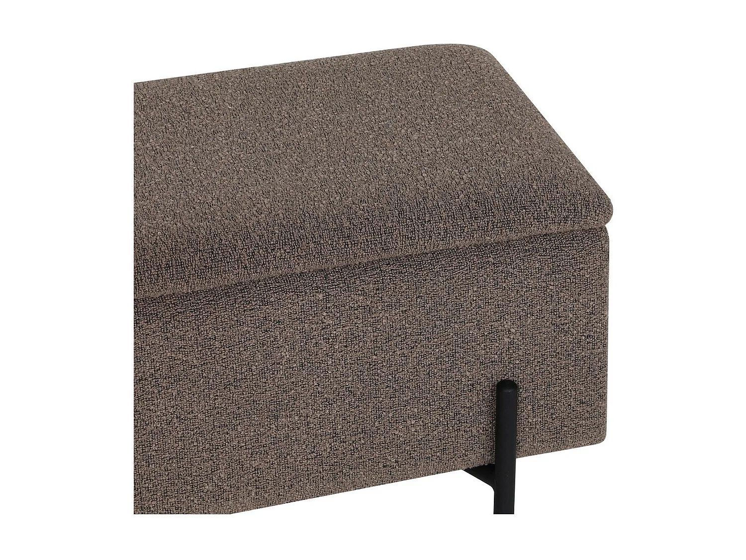 Banc Watford, Marron, 95x36x43 cm, Seven Design