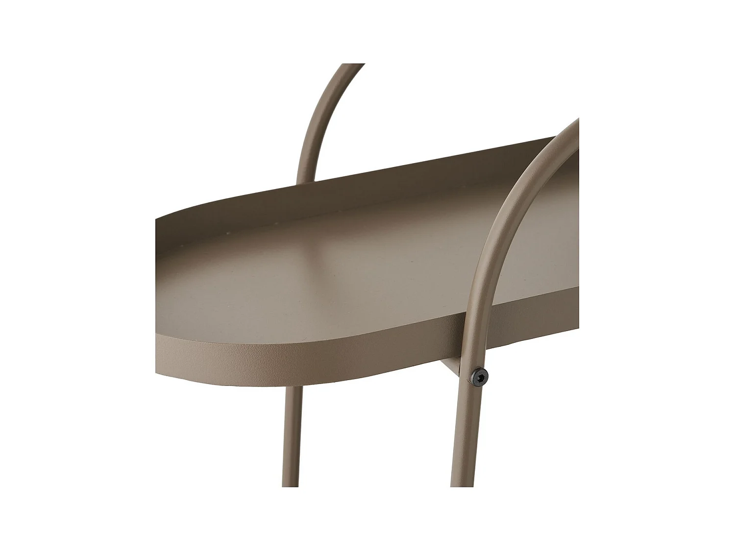 Trolley Empoli - Bruin - 27,5x60x64 cm - Seven Design