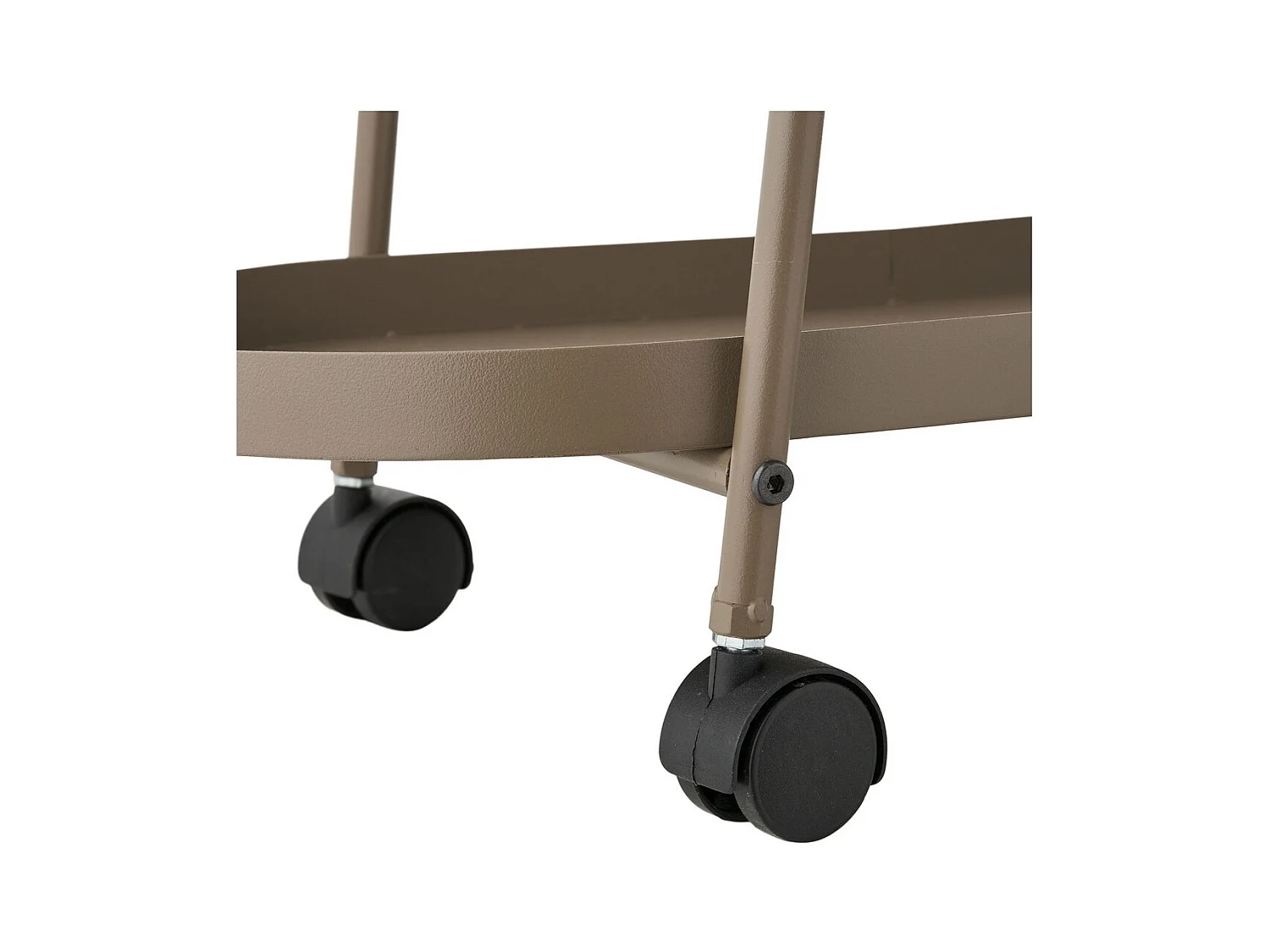 Trolley Empoli - Bruin - 27,5x60x64 cm - Seven Design