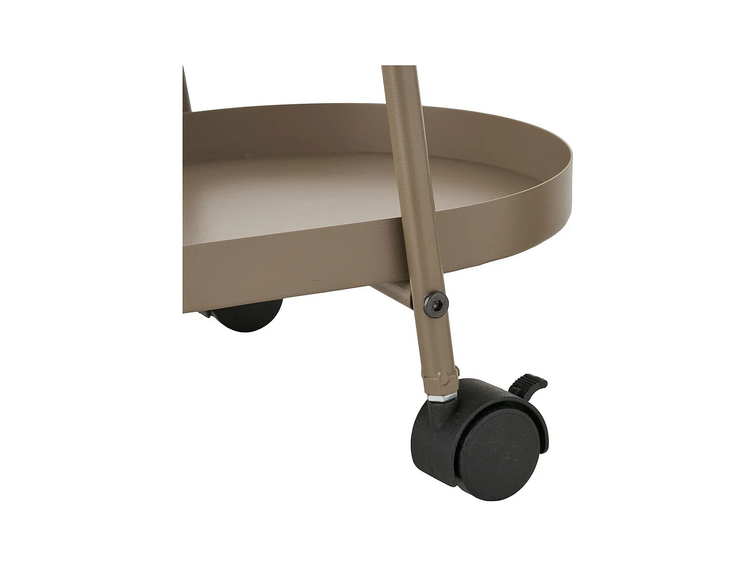 Trolley Empoli - Bruin - 27,5x60x64 cm - Seven Design