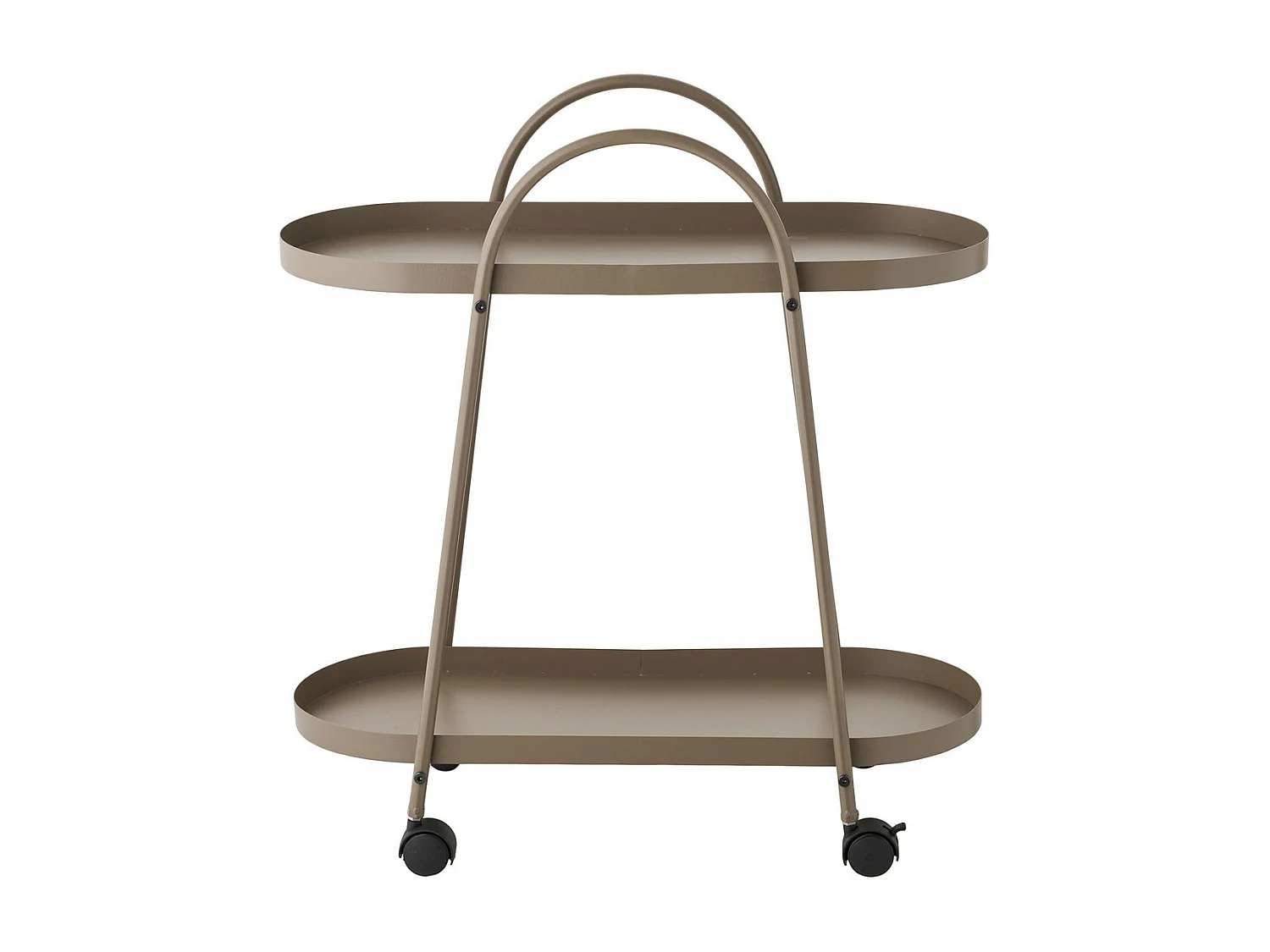 Wózek Empoli, Brązowy, 27,5x60x64 cm, Seven Design