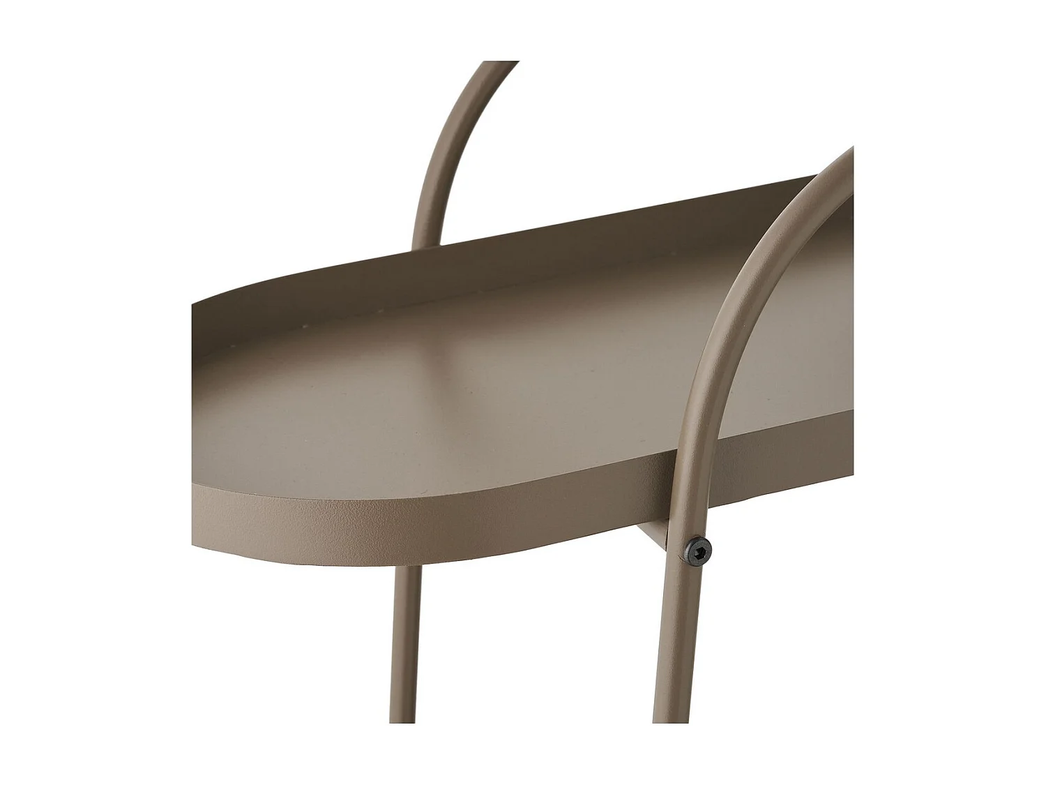 Wózek Empoli, Brązowy, 27,5x60x64 cm, Seven Design