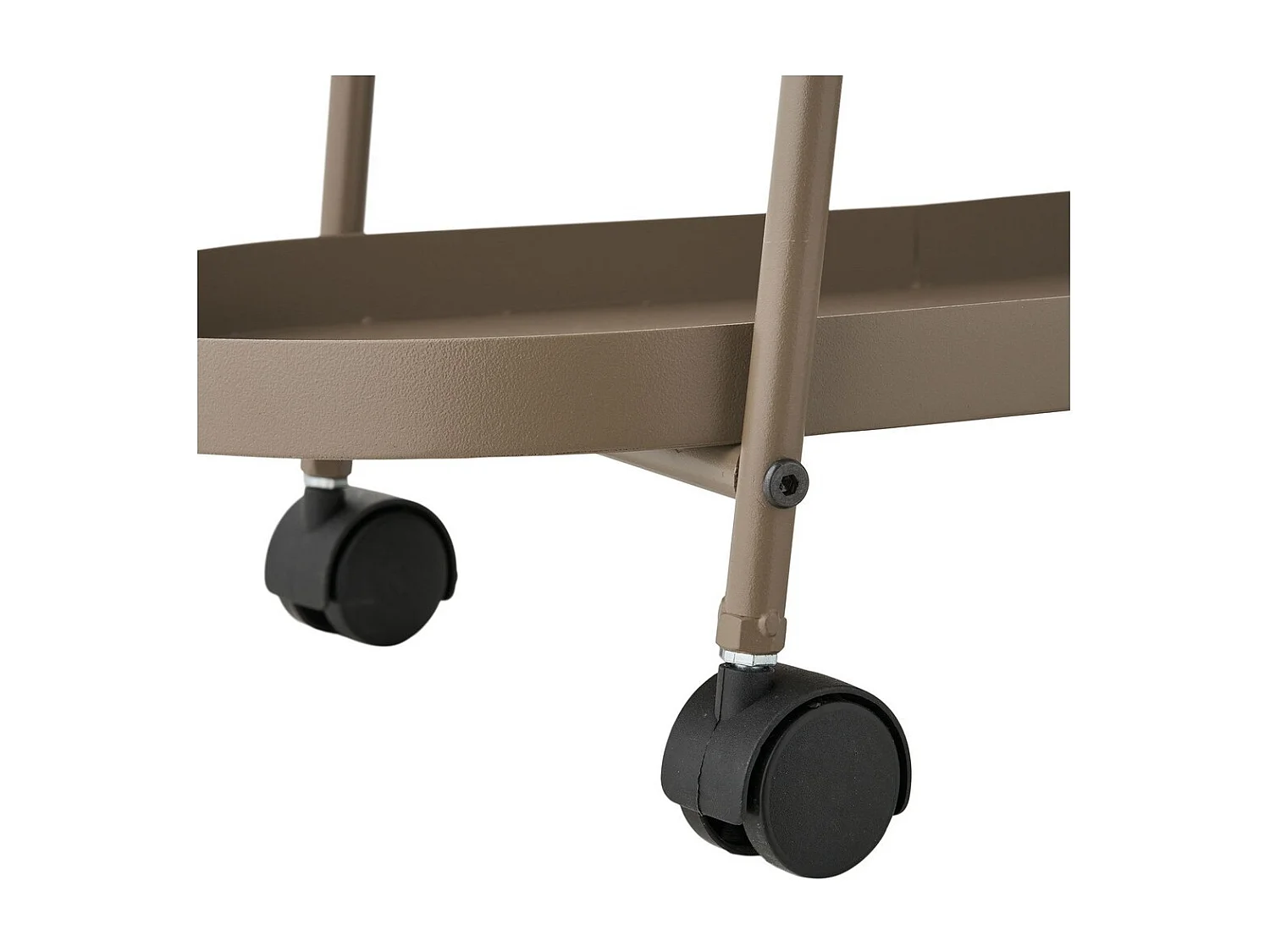 Wózek Empoli, Brązowy, 27,5x60x64 cm, Seven Design